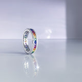 Personalized Simple Silver Women's Ring – Gifts for Her — 1