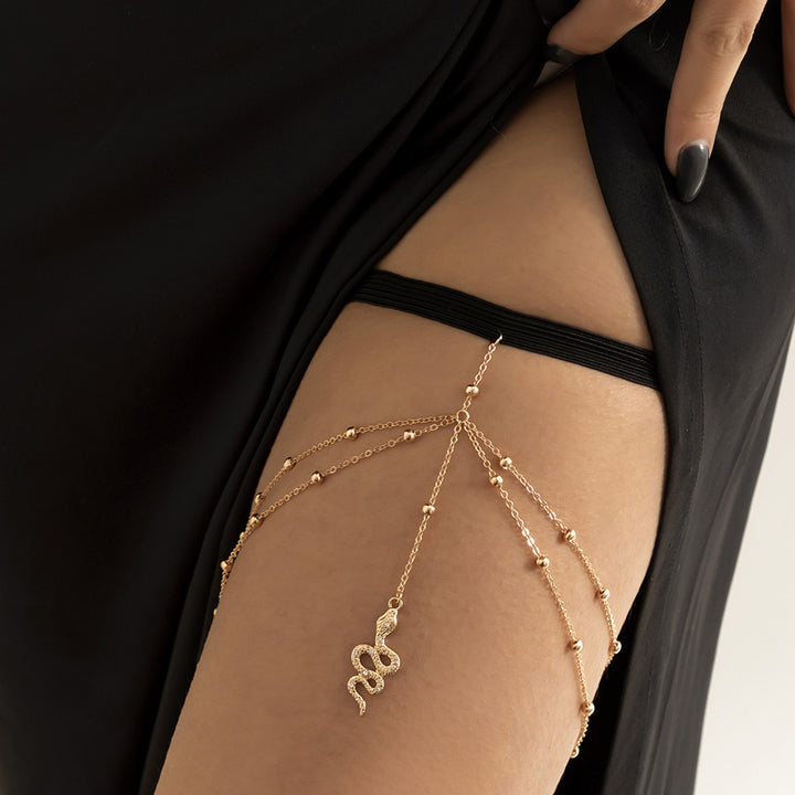 Double Layer Ball Body Chain Metal Serpent – Jewelry Gift Ideas — 1