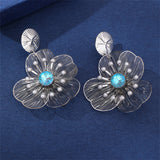 Hollow Flower Tassel Earrings Fashion – Stylish Gifts — 2