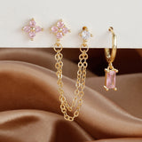 3-piece Set Zircon Birthstone Twelve – Holiday Gift Ideas — 9