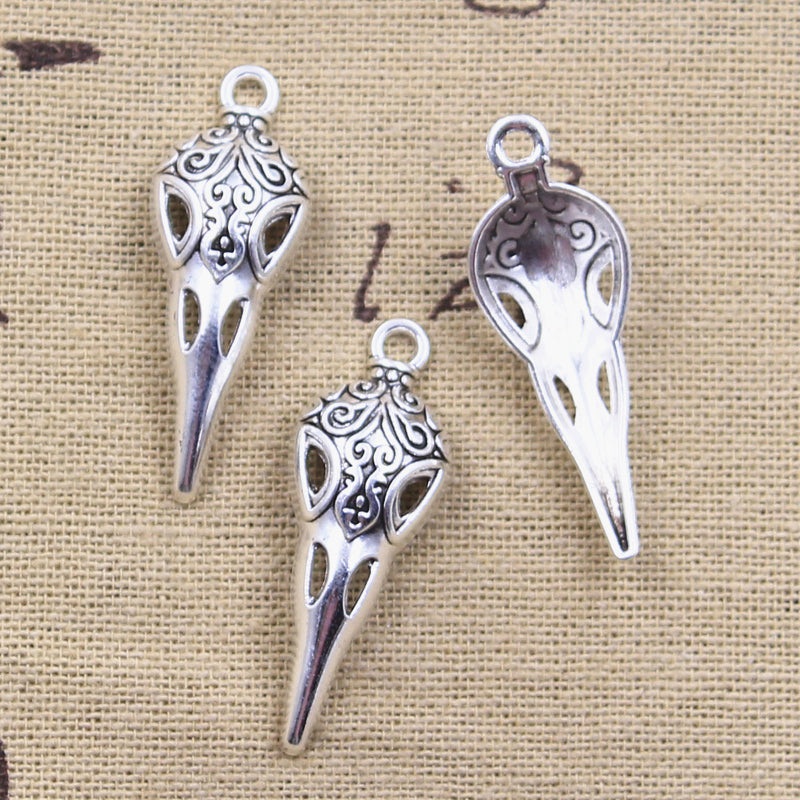 DIY Zinc Alloy Skull Beak Accessories Pendant – Jewelry Gift Ideas — 1