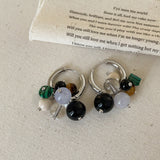 Natural Stone Beaded Tassel Metal Ring – Thoughtful Gifts — 3