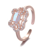 Fashion Moonstone Korean Style Women's Ring – Stylish Gifts — 2