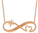 8-character Infinity Cardiogram Lettering – Jewelry Gift Ideas — 4