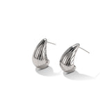 925 Silver Needle Simple Mini Drop-shaped Earrings – Useful Gifts — 2