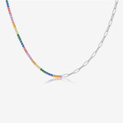 S925 Sterling Silver Thick Straps Clip Stitching – Jewelry Gift Ideas — 4
