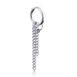 Tassel Chain Earrings Double Chain Hanging Ball – Holiday Gift Ideas — 5