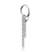 Tassel Chain Earrings Double Chain Hanging Ball – Holiday Gift Ideas — 5