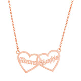 Heart To Heart Necklace Name Pendant – Jewelry Gift Ideas — 4