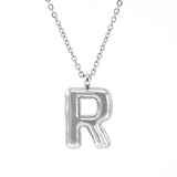Fashion Letter Necklace Female Stainless Steel – Jewelry Gift Ideas — 3