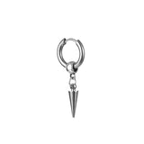 Titanium Steel Stainless Steel Coil Earrings – Jewelry Gift Ideas — 5