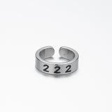 Stainless Steel Lucky Angel Number Ring – Useful Gifts — 6