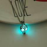 Glow-in-the-dark Tree Of Life Hollow Diy Round – Jewelry Gift Ideas — 2