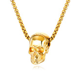 Classic Simple Versatile Stainless Steel Skull – Jewelry Gift Ideas — 6