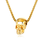 Classic Simple Versatile Stainless Steel Skull – Jewelry Gift Ideas — 6