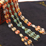 Women's Fashion Simple Gold Jade Necklace Sweater – Jewelry Gift Ideas — 4