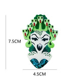 Gorgon Acrylic Brooch Badge Accessory – Stylish Gifts — 4