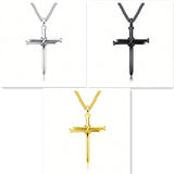 Steel Gold Black Color Fashion Mens Iron Nail – Jewelry Gift Ideas — 7