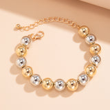 Exaggerated Punk Contrast Color Beaded Necklace – Jewelry Gift Ideas — 20