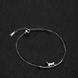 Women's Cute Walking Cat Anklet – Gifts for Her — 6
