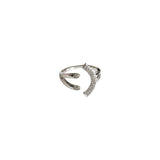 Small Fashion Personality Silver Letter Ring Female – Stylish Gifts — 4