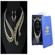 INS Wind Zircon Necklace Earring Set – Jewelry Gift Ideas — 10