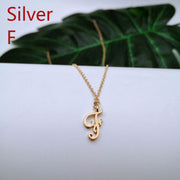 Ornament 26 Letter Necklace Simple Fashion – Jewelry Gift Ideas — 7