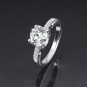 Ring Opening Adjustable One Carat Mosan Drill – Home & Living Gifts — 17