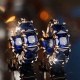 Women's Geometric C- Shaped Earrings – Gifts for Her — 15