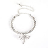 Water Diamond Chain Dragonfly Foot Chain – Birthday Gifts — 5
