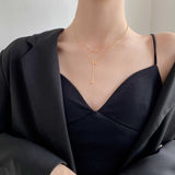 Titanium Steel Summer Letter H Necklace Light – Jewelry Gift Ideas — 4