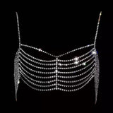 Women's Fashion Rhinestone Bra Body Chain – Stylish Gifts — 2