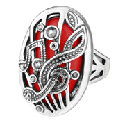 Hollow Carved Music Symbol Retro Ring – Creative Gifts — 2