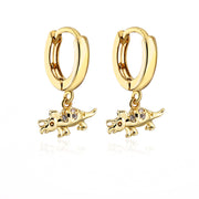 18K Copper Plated Micropaved Zircon Earrings – Stylish Gifts — 5