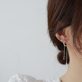 Xingyue Water Drop Long Asymmetrical Earrings – Thoughtful Gifts — 2