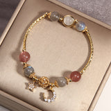 Natural Moonstone Crystal Bracelet Female Grass – Jewelry Gift Ideas — 4