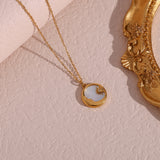 Popular Versatile Shell Moon Necklace – Jewelry Gift Ideas — 2