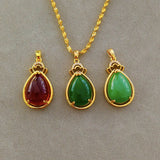 Women's Colorless Vietnam Sand Gold Solid – Jewelry Gift Ideas — 9