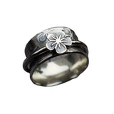 Women's Fashion Vintage Plating Floral Shape Ring – Stylish Gifts — 2