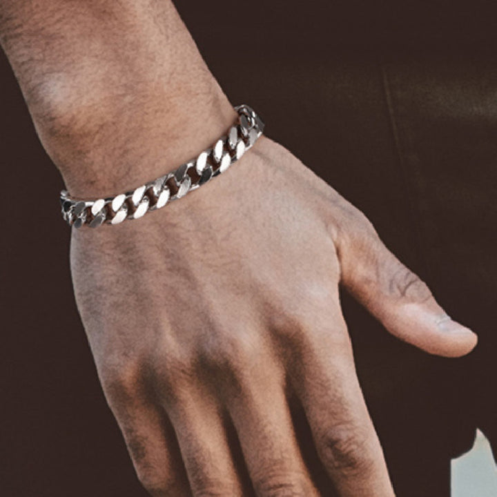 Personalized Fashion Sterling Silver Bracelet – Stylish Gifts — 1