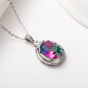Fashion Color Crystal Short Pendant Collarbone – Jewelry Gift Ideas — 3