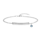 Fashion Personalized Custom Birthstone Bracelet – Stylish Gifts — 3