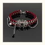 Vintage Red Spider Web Necklace For Lady – Jewelry Gift Ideas — 3