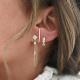 European And American Luxury Zircon Stud Earrings – Holiday Gift Ideas — 1