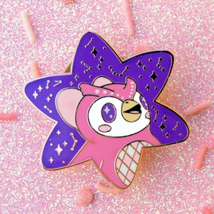 Cartoon Owl Brooch Metal Badge – Jewelry Gift Ideas — 1