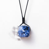 East China Sea Natural Crystal Square Pendant – Jewelry Gift Ideas — 3