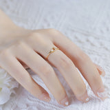 Women's New Simple Pearl Ring – Gifts for Her — 1