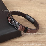 Stainless Steel Leather Bracelet Popular Pattern – Jewelry Gift Ideas — 5