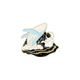 Cartoon Whale Astronaut Drift Bottle Badge Brooch – Jewelry Gift Ideas — 12