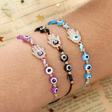 Color Drop Oil Handmade Diamond Braided Palm – Jewelry Gift Ideas — 1